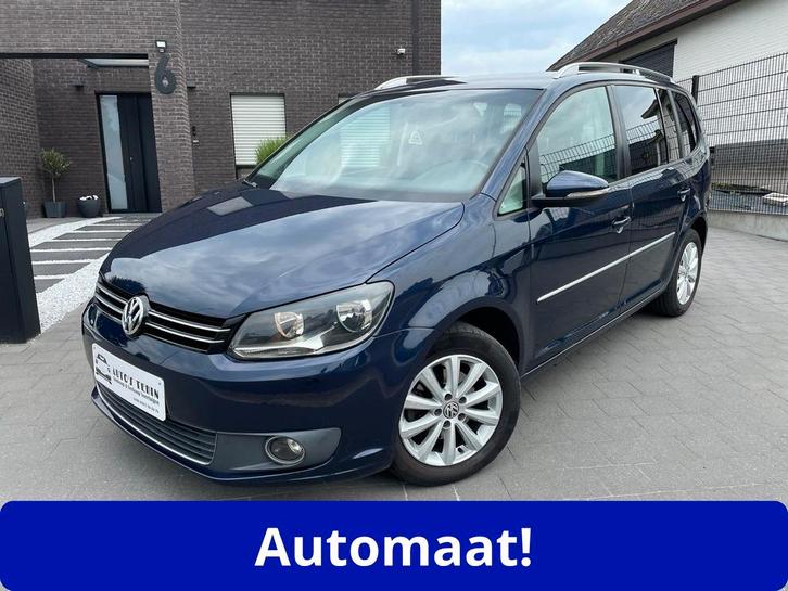 VW Touran - 1.6 TDI DSG Automaat HighLine, Auto's, Volkswagen, Bedrijf, Te koop, Touran, Airconditioning, Bluetooth, Boordcomputer