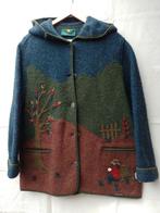 Oostenrijkse duffelcoat met kap van Giesswein., Ophalen of Verzenden, Zo goed als nieuw, Maat 42/44 (L)