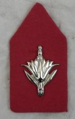 Kraagspiegel /Embleem DT63 Korps Militaire Administratie.(1), Collections, Emblème ou Badge, Armée de terre, Enlèvement ou Envoi