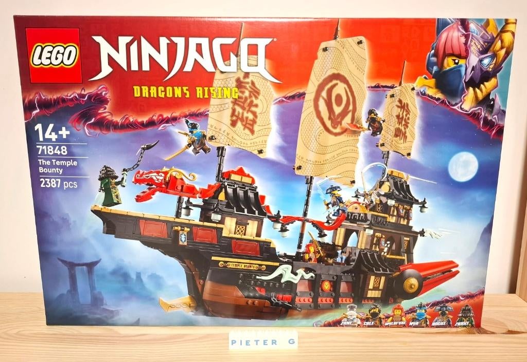 71848 - Lego Ninjago De Tempel Bounty - Nieuw & Sealed, Kinderen en Baby's, Speelgoed | Duplo en Lego, Nieuw, Lego, Complete set