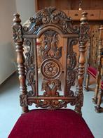 6 antieke stoelen, Antiek en Kunst, Ophalen