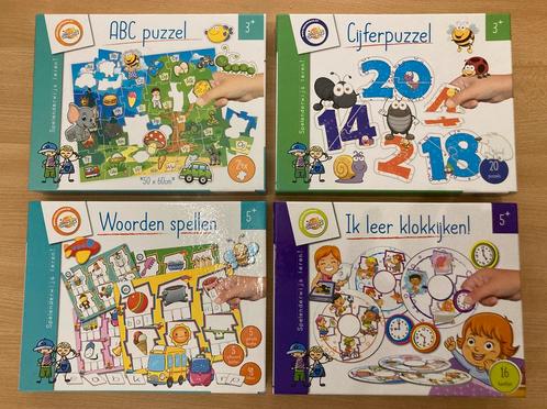 Leerpuzzels 3+ en 5+, Kinderen en Baby's, Speelgoed | Kinderpuzzels, Zo goed als nieuw, Ophalen of Verzenden