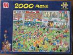 Puzzel Jumbo 2000 Jan Van Haasteren Voetbalkampioenschappen, Hobby en Vrije tijd, Ophalen of Verzenden, Meer dan 1500 stukjes