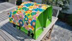 Dubbele fietstas Clarys met bloemprint in perfecte staat!, Fietsen en Brommers, Fietsaccessoires | Fietstassen, Ophalen, Zo goed als nieuw