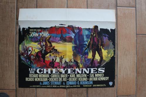 filmaffiche Cheyenne Autumn Richard Widmark filmposter, Verzamelen, Posters, Zo goed als nieuw, Film en Tv, A1 t/m A3, Rechthoekig Liggend