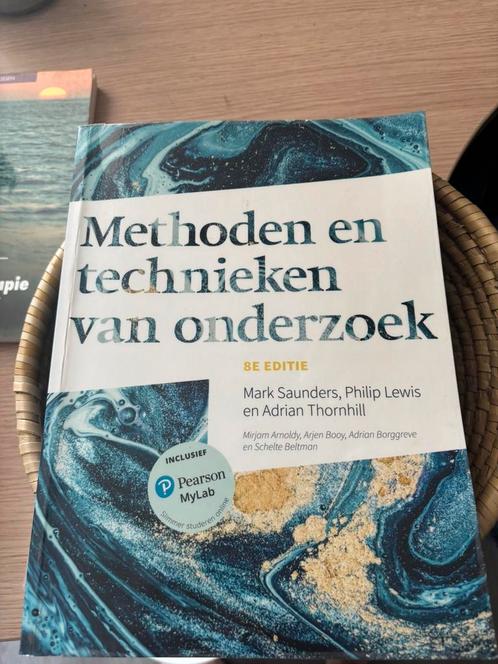 Mark Saunders - Methoden en technieken van onderzoek, Boeken, Schoolboeken, Zo goed als nieuw, Nederlands, Ophalen of Verzenden