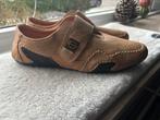 Nieuwe lederen heren schoenen maat 46, Kleding | Heren, Schoenen, Ophalen of Verzenden, Bruin, Menico, Gespschoenen