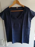zomers blauw tricot truitje, Gedragen, Blauw, Maat 42/44 (L), Olivier Strelli
