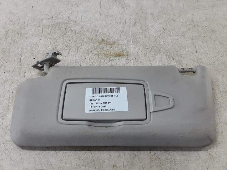 ZONNEKLEP LINKS Mercedes-Benz C (W205) (01-2013/06-2021), Auto-onderdelen, Interieur en Bekleding, Mercedes-Benz, Gebruikt