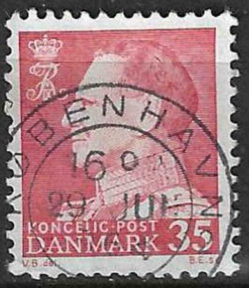 Denemarken 1963/1965 - Yvert 421 - Koning Frederik IX (ST), Postzegels en Munten, Postzegels | Europa | Scandinavië, Gestempeld
