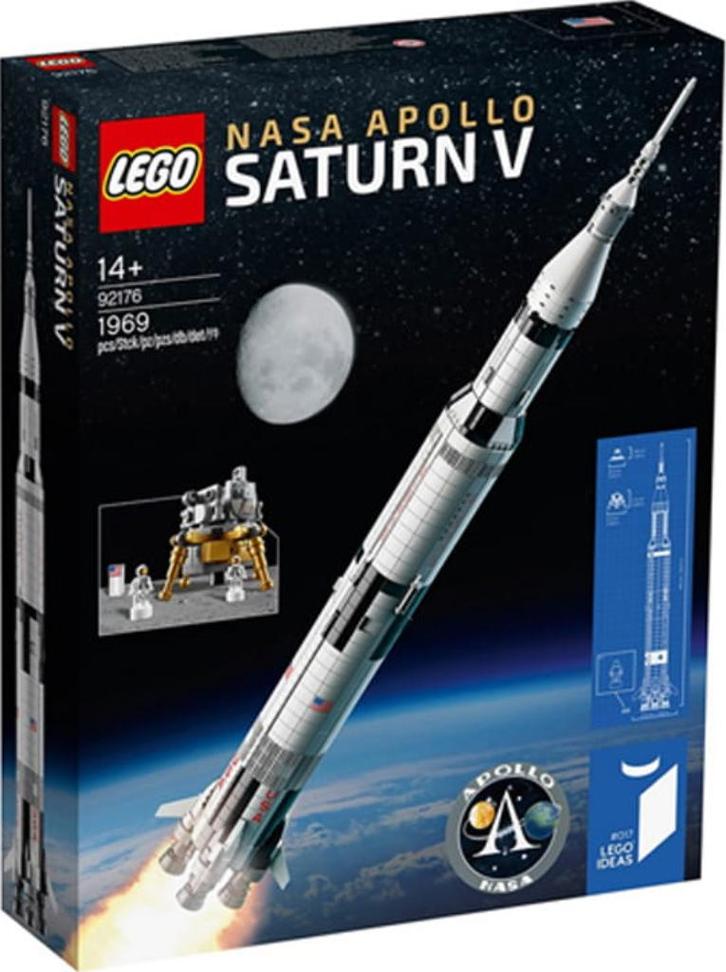 LEGO 92176 - NASA Apollo Saturn V, Kinderen en Baby's, Speelgoed | Duplo en Lego, Nieuw, Lego, Complete set, Ophalen of Verzenden