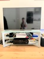 Meuble TV en verre, Huis en Inrichting, Kasten |Televisiemeubels, Ophalen of Verzenden, Zo goed als nieuw, Glas