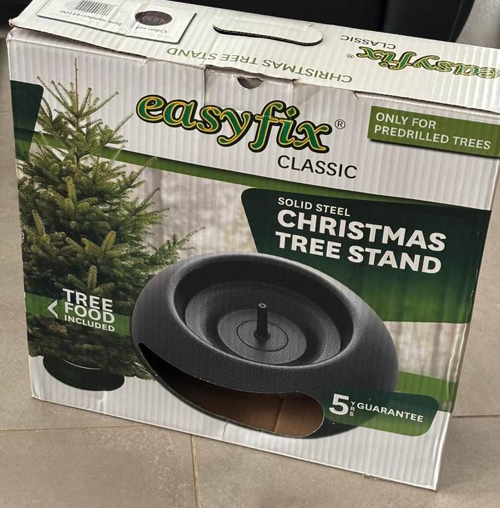 Easyfix Kerstboomstandaard 39cm, Diversen, Kerst, Zo goed als nieuw, Verzenden