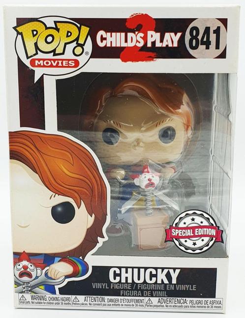 Funko POP Child's Play 2 Chucky (841) Special Edition, Verzamelen, Poppetjes en Figuurtjes, Zo goed als nieuw, Verzenden