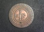 België  1 franc, 1915, Postzegels en Munten, Ophalen of Verzenden, Verguld, Losse munt