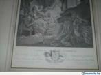 L'Epouse indiscrète - gravure sur papier 1771, Antiquités & Art, Enlèvement ou Envoi