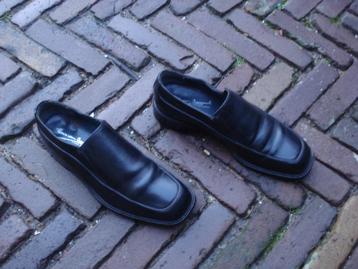 Chaussure noire de luxe Floris van Bommel pour homme, livrai, Espadrilles et Mocassins, Comme neuf, Floris van Bommel 42, Noir