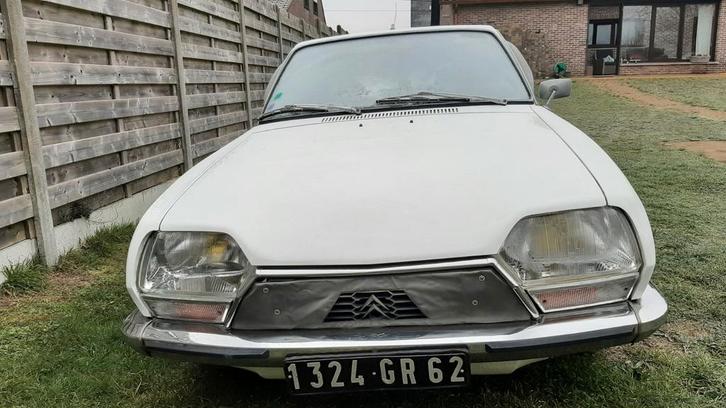 CITROEN GS 1971, Autos, Citroën, Particulier, Autres modèles, Attache-remorque, Essence, Berline, 4 portes, Boîte manuelle, Blanc