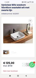 Saniclear waskom 50x40 cm (nieuw), Enlèvement