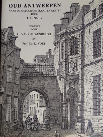 Oud Antwerpen  Etsen  Linnig, Envoi, Neuf, Peinture et dessin