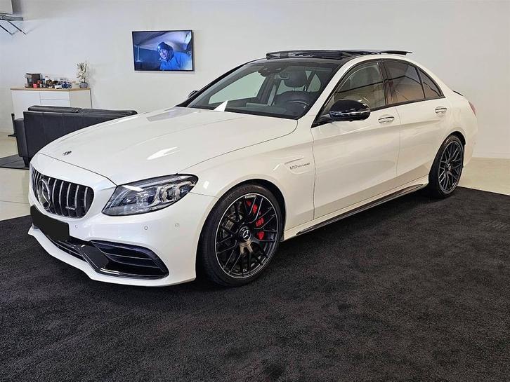 Mercedes-Benz C 63 S BiTurbo Black&White Edition Speedshift, Auto's, Mercedes-Benz, Particulier, C-Klasse, 360° camera, 4x4, ABS