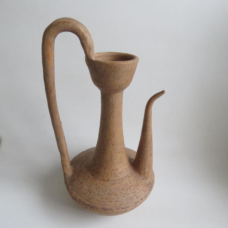 Vintage terracotta kruik jaren 60 Marokko, Antiek en Kunst, Antiek | Keramiek en Aardewerk, Ophalen of Verzenden