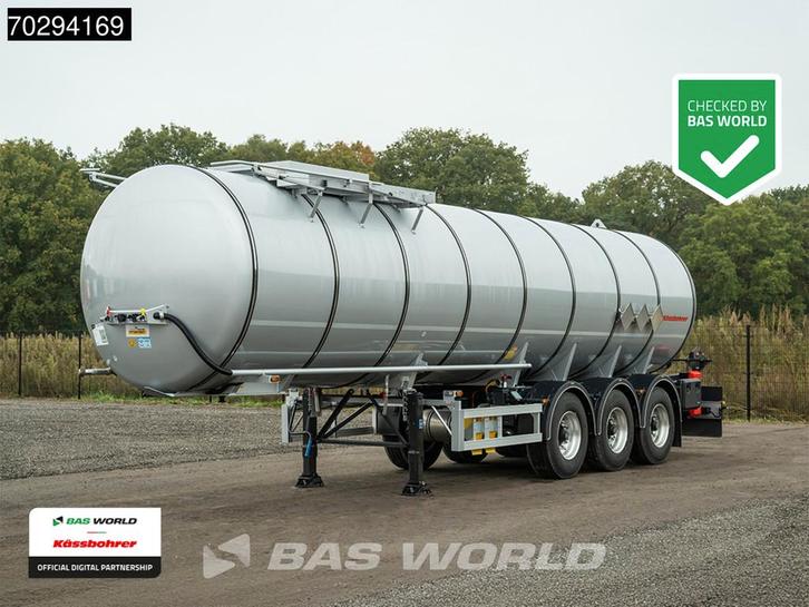 Kässbohrer STS 3 assen NEW! 32.000L Bitumen, Auto's, Vrachtwagens, Bedrijf, Te koop, Lichtmetalen velgen, Aanhangers en Opleggers