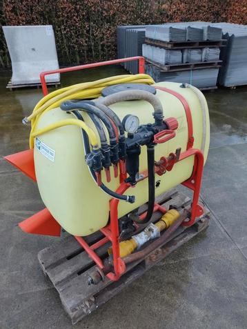Sproeimachine 500L, Enlèvement