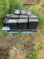 zwarte koramic stormpan 44 120 stuks, Doe-het-zelf en Bouw, Dakpannen en Dakbedekking, Ophalen, Zwart