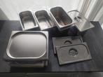 RVS Plateas inox Horeca, Ophalen of Verzenden, Gebruikt, Hotelinrichting