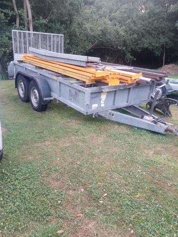 aanhangwagen ifor williams machine transporter ifor williams beschikbaar voor biedingen