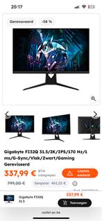 Gigabyte FI32Q, Computers en Software, Monitoren, Ophalen, Zo goed als nieuw