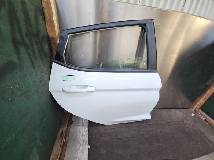 Portier 4Deurs rechts-achter van een Ford Fiesta (HH), Auto-onderdelen, Carrosserie, Deur, Ford, Gebruikt, 3 maanden garantie
