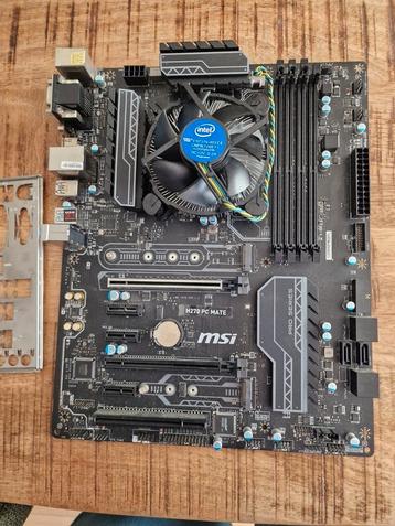 MSI Z270 PC Mate met i5 7500 beschikbaar voor biedingen