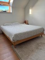 Houten Bedframe - Maison du Monde, Huis en Inrichting, Ophalen, Tweepersoons, Zo goed als nieuw, 200 cm