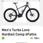Specialized Turbo Levo Hardtail Comp 6Fattie (2018) / E-MTB, Fietsen en Brommers, Elektrische fietsen, Gebruikt, 50 km per accu of meer