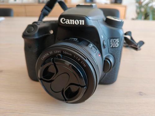 Canon EOS 70D, Audio, Tv en Foto, Fotocamera's Digitaal, Gebruikt, Canon, Ophalen of Verzenden