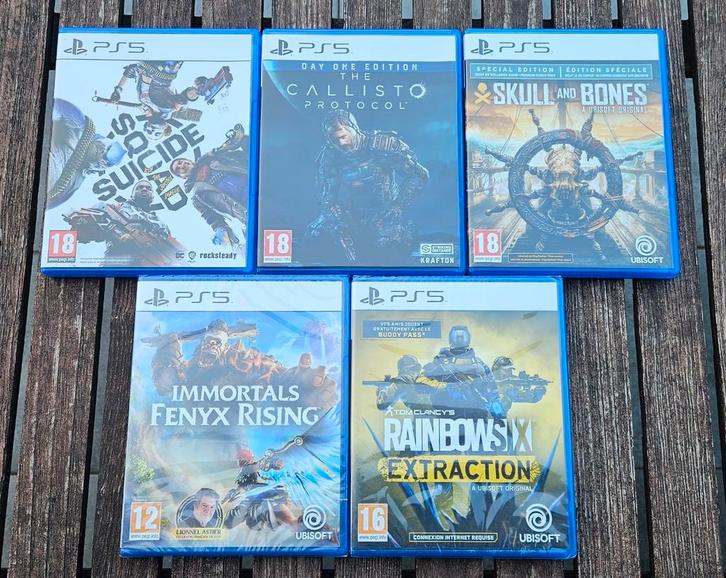 PlayStation 5 Spelletjes, Consoles de jeu & Jeux vidéo, Jeux | Sony PlayStation 5, Comme neuf, Enlèvement ou Envoi