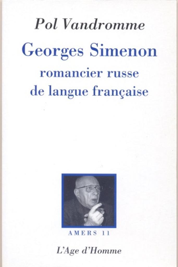 Pol Vandromme = Simenon ~romancier russe de langue française, Enlèvement ou Envoi, Comme neuf