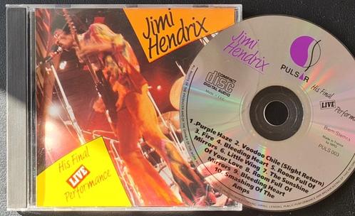 JIMI HENDRIX - His final live performance (CD), CD & DVD, CD | Rock, Pop rock, Enlèvement ou Envoi