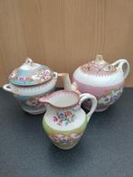 Service à thé en porcelaine anglaise Brown Westhead XIXe, Antiquités & Art, Enlèvement
