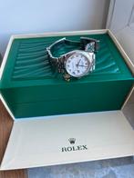 Rolex datejust authentique full set, Handtassen en Accessoires, Horloges | Heren, Staal, Staal, Zo goed als nieuw, Polshorloge
