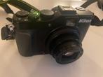 Nikon Coolpix P7000 zwart, Audio, Tv en Foto, Fotocamera's Digitaal, Compact, 10 Megapixel, Ophalen of Verzenden, Zo goed als nieuw