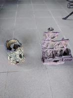 decoratie stukken voor aquarium, Divers, Enlèvement, Utilisé