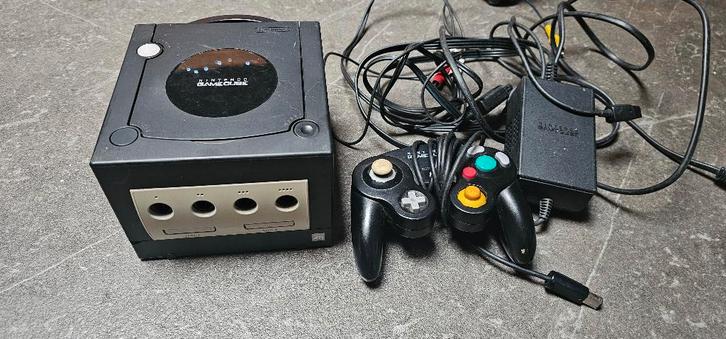 Gamecube noire, Consoles de jeu & Jeux vidéo, Consoles de jeu | Nintendo GameCube, Utilisé, Enlèvement ou Envoi