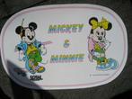 Placemat en/of bureaubeschermer Mickey en Minnie, Verzamelen, Ophalen of Verzenden