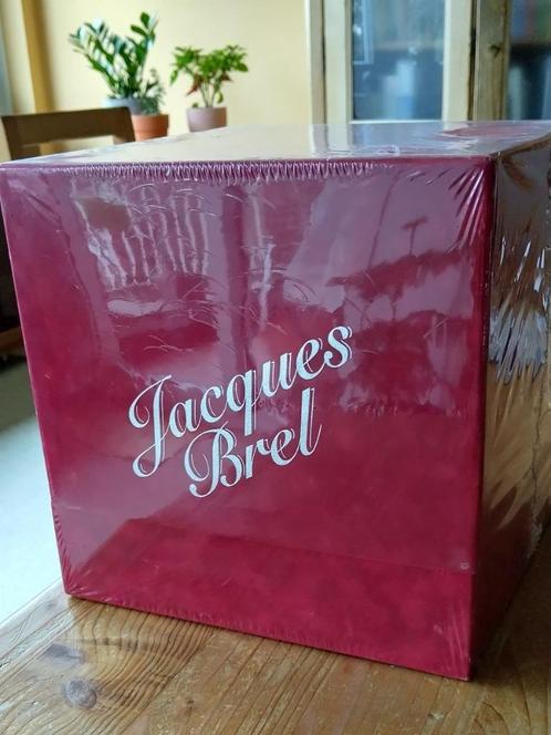 Coffret intégrale CD Jacques BREL - Velours rouge, Cd's en Dvd's, Cd's | Schlagers, Nieuw in verpakking, Boxset, Ophalen