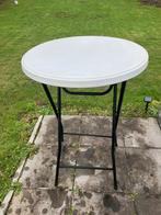 STAANTAFEL Ø80 CM IDEAAL VOOR FEESTEN, BBQ & MANCAVE, Ophalen, Zo goed als nieuw