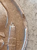 50 centiem type mijnwerker met misslag in de zijkant 1970 vl, Bronze, Enlèvement ou Envoi