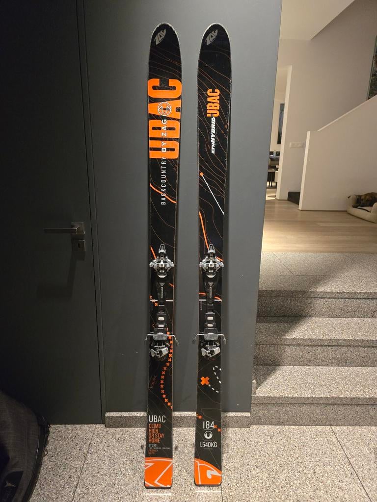 Ski de randonnée Ubac Zag, Ophalen, Overige merken, 180 cm of meer, Gebruikt